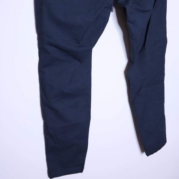 VUORI Ripstop Pant Indigo Tapered Leg Cotton Zip Pocket Stretch Casual Men's M - Picture 13 of 14